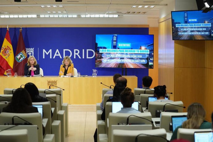Rueda de prensa posterior a la Junta de Gobierno de Madrid