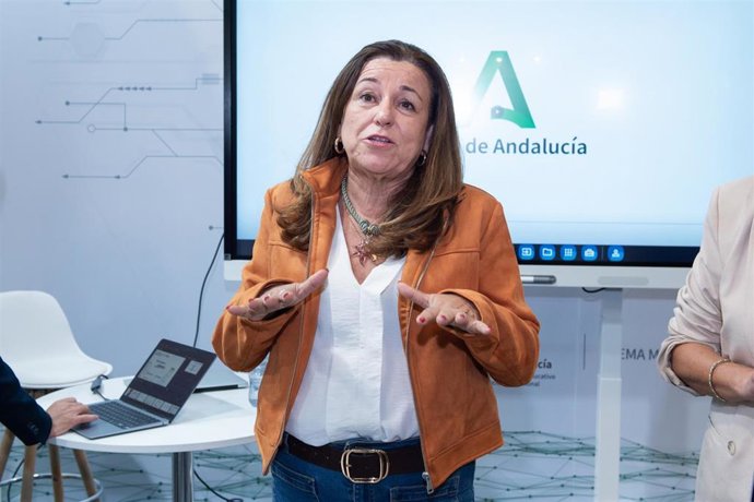 La consejera de Desarrollo Educativo y Formación Profesional de la Junta de Andalucía, María del Carmen Castillo, en una foto de archivo-