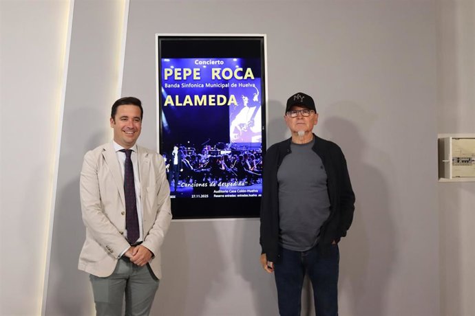 Presentación del concierto de Pepe Roca con el que se despide de los escenarios.