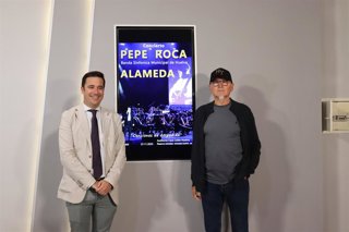 Presentación del concierto de Pepe Roca con el que se despide de los escenarios.