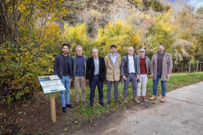La Mancomunidad finaliza dos obras de bioingeniería en el paseo fluvial en Olloki y en la Cendea de Galar.