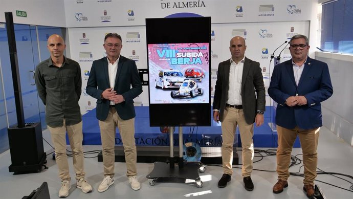 Presentación de la VIII edición de la Subida Ciudad de Berja (Almería).