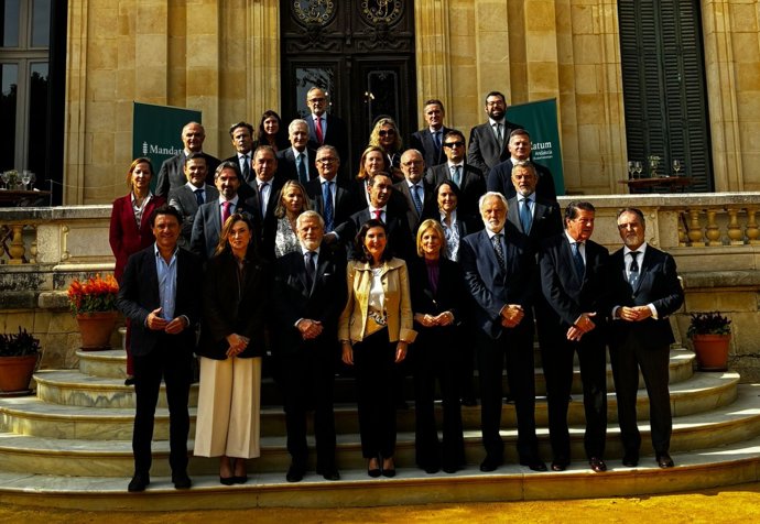 La consejera de Empleo, Rocío Blanco, en la Junta Directiva y el Consejo Asesor de Mandatum Andalucía en Jerez de la Frontera