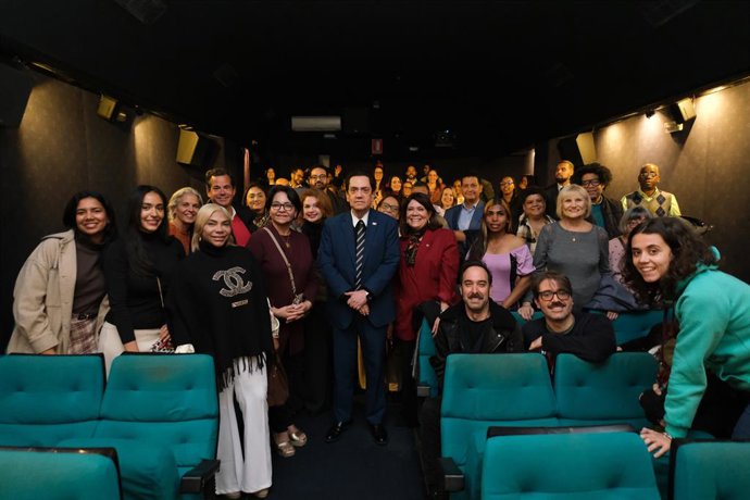 Embajador con el público de “Todo Cine. Todo Dominicana”