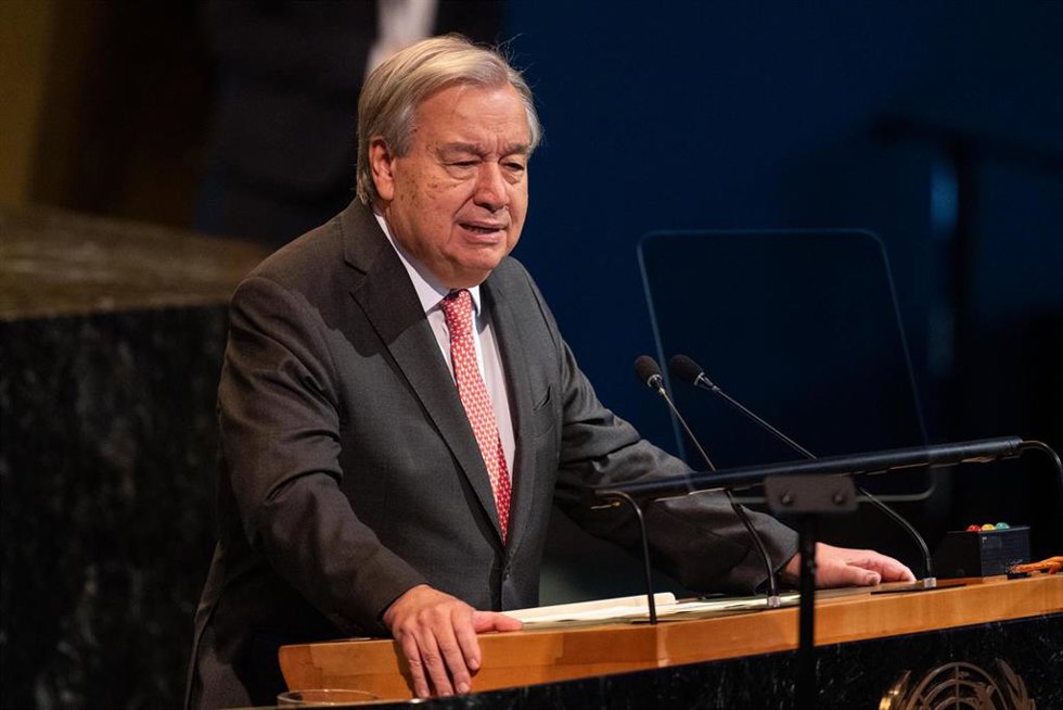 Archivo - El secretario general de la ONU, António Guterres. 