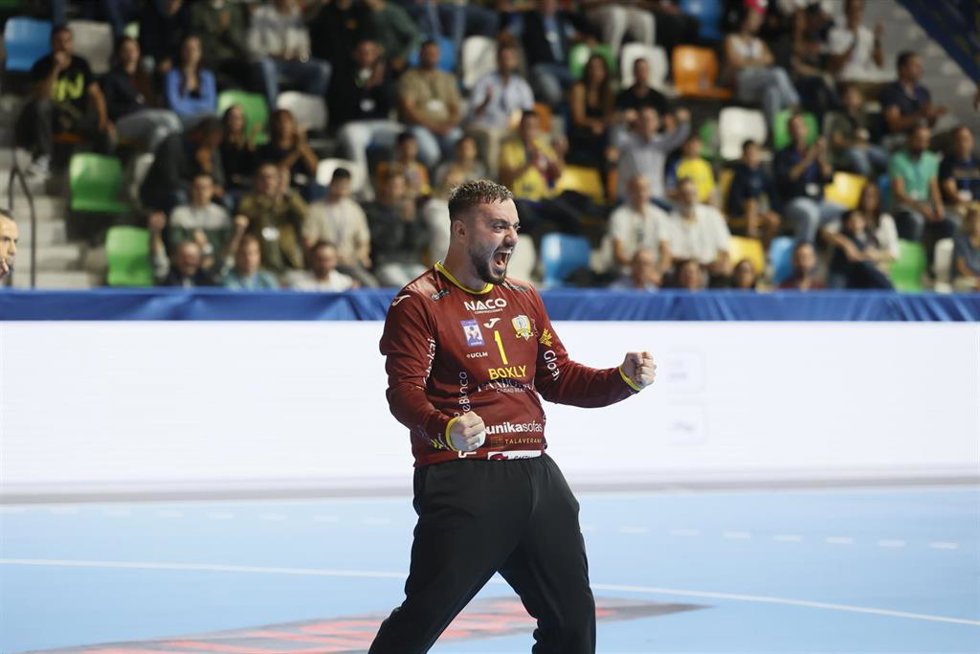 Santiago Giovagnolo, portero argentino del BM Caserío Ciudad Real