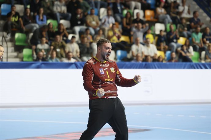 Santiago Giovagnolo, portero argentino del BM Caserío Ciudad Real