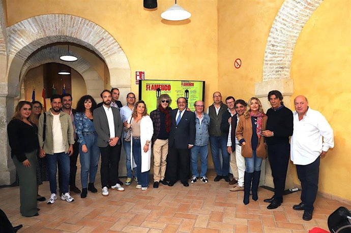Presentación de la Semana Cultural del Día Internacional del Flamenco en Jerez de la Frontera (Cádiz), que se desarrollará entre el 12 y el 16 de noviembre.