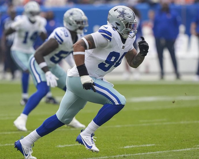 Marshawn Kneeland durante un partido con los Dallas Cowboys