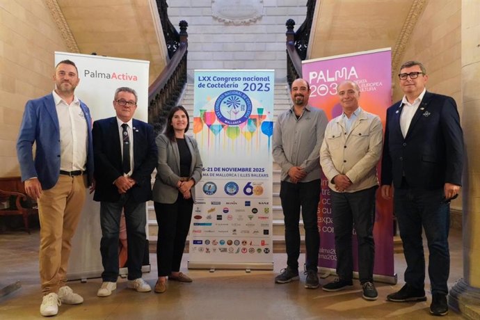 Presentación del 70º Campeonato Nacional de Bartenders que se celebrará en Palma.
