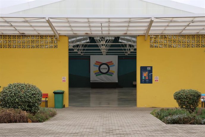 Acceso al espacio de la Central, en Úbeda
