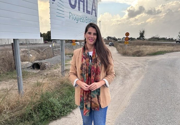 La secretaria general del PP de Córdoba y parlamentaria autonómica, Araceli Cabello, en Pozoblanco.