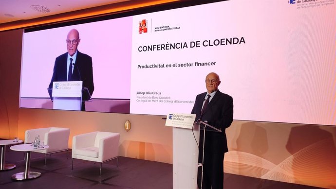 El presidente de Banco Sabadell, Josep Oliu