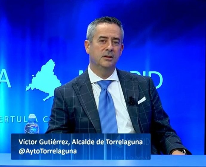 El alcalde de Torrelaguna (PP), Víctor Gutiérrez