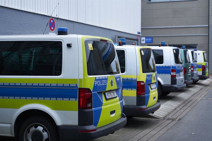 October 12, 2025, Hannover, Niedersachsen, Deutschland: Polizei auf der Erlebnis- und Einkaufsmesse infa 2025 auf dem Messegelände. Hannover, 12.10.25.