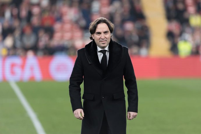 Archivo - Raúl Martín Presa, Rayo Vallecano