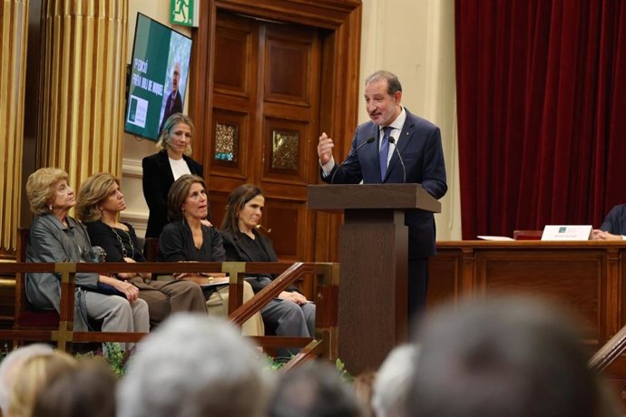 Espadaler durante su intervención.