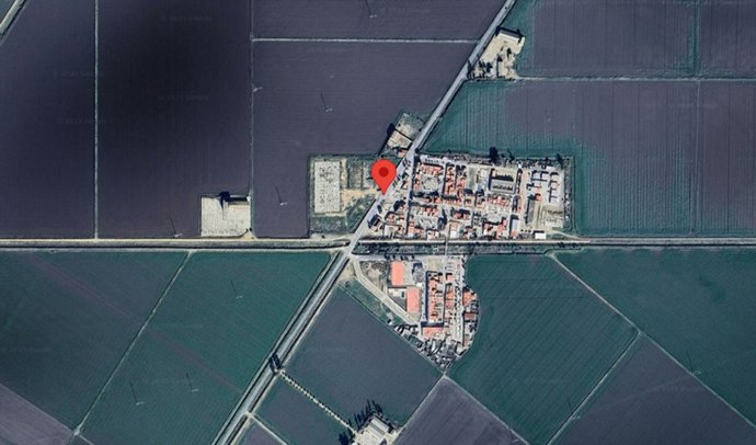 Localización del accidente que ha costado la vida a un joven de 19 años en Isla Mayor (Sevilla)