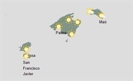 El tiempo hoy, viernes 7 de noviembre, en Baleares.