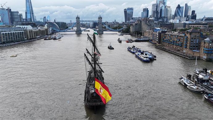 El Galeón Andalucía en Londres