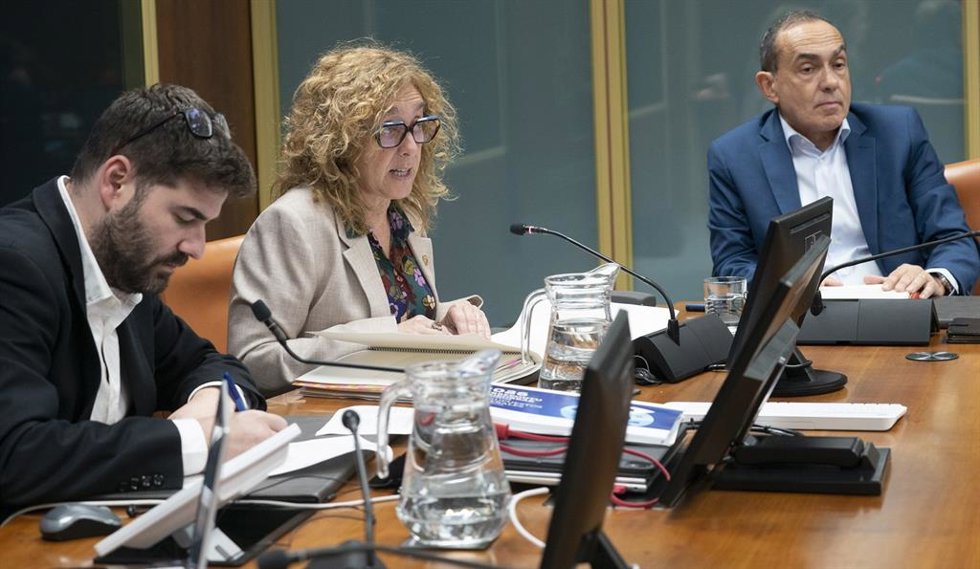 La consejera de Movilidad Sostenible , Susana García Chueca