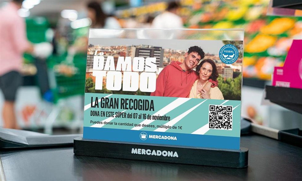 Archivo - Mercadona participa en La Gran Recogida.