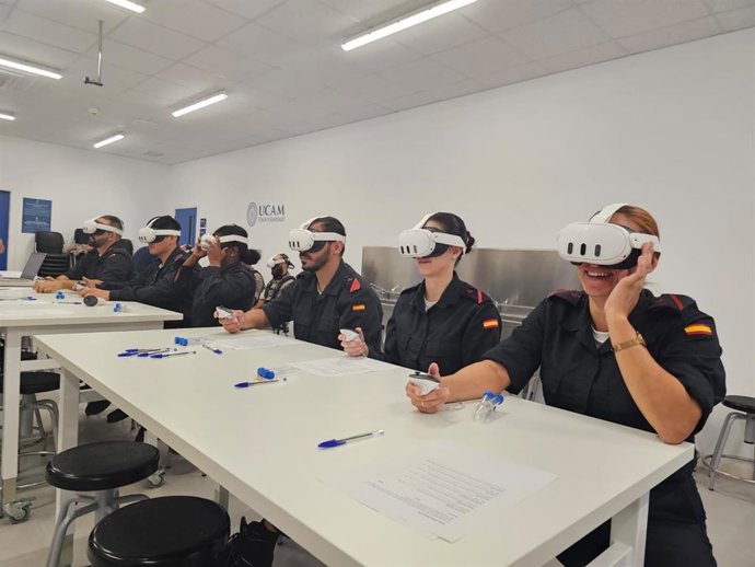 La UCAM pone la realidad virtual al servicio del Ejército para salvar vidas