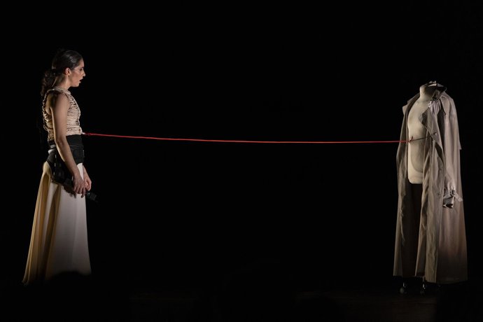 Archivo - La bailarina Sara Jiménez llega a Matadero con su gira 'Ave de Plata'