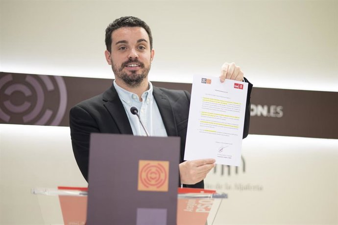 El diputado del PSOE Aragón Darío Villagrasa.
