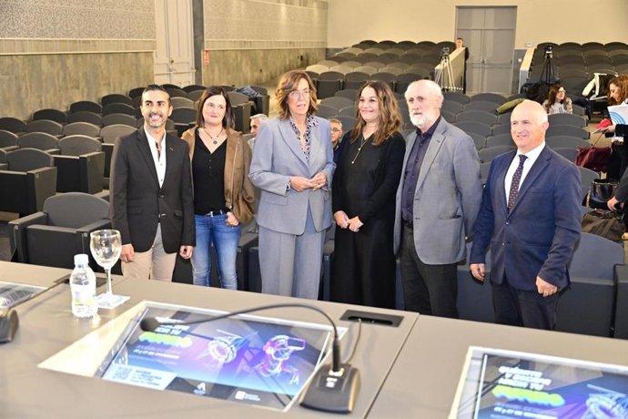 Armisén, durante  la presentación del proyecto 'España Latente'.