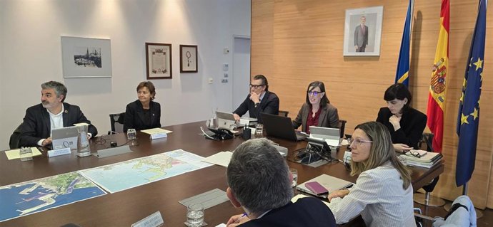 Reunión del Consejo de Administración de la Autoridad Portuaria de Gijón.