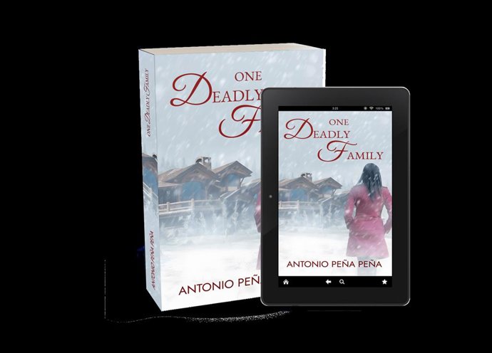 Portada del libro en 3D con Kindle