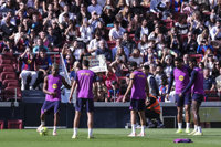 El Barça regresa al Spotify Camp Nou en un entrenamiento y ensayo general con 23.000 aficionados