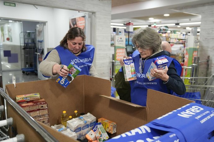 Punt de recollida del Gran Recapte dels bancs d'aliments