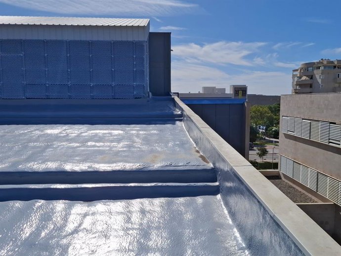 Reparada la cubierta del salón de actos de la escuela de arte dramático de Málaga con una inversión de 250.000 euros.