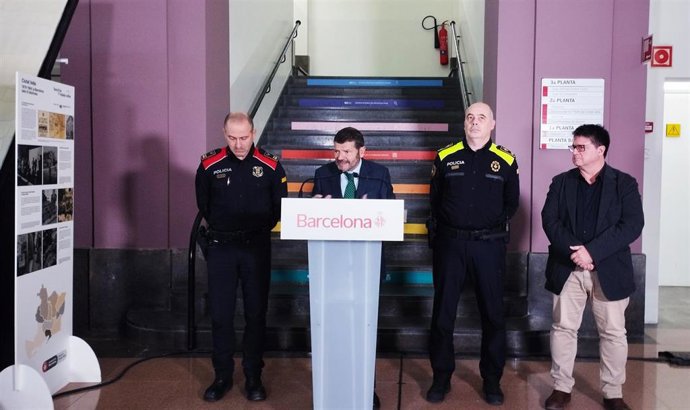 Albert Batlle en rueda de prensa este viernes.