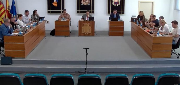 Pleno de Canet d'en Berenguer (Valencia)