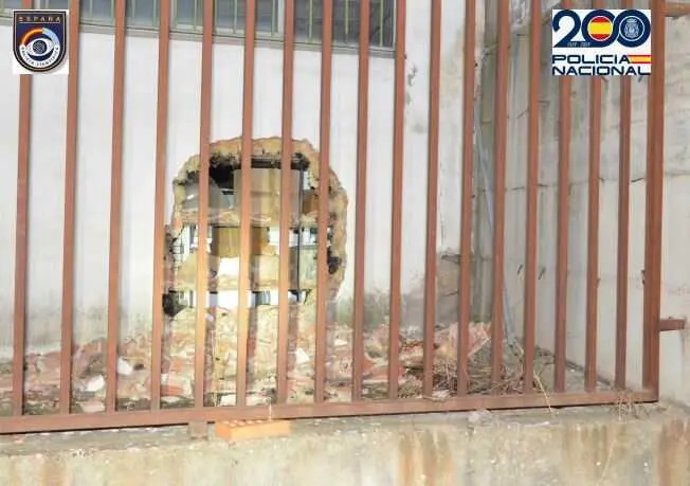 Dos detenidos por intentar robar en el polígono soriano de Las Casas a través de un butrón