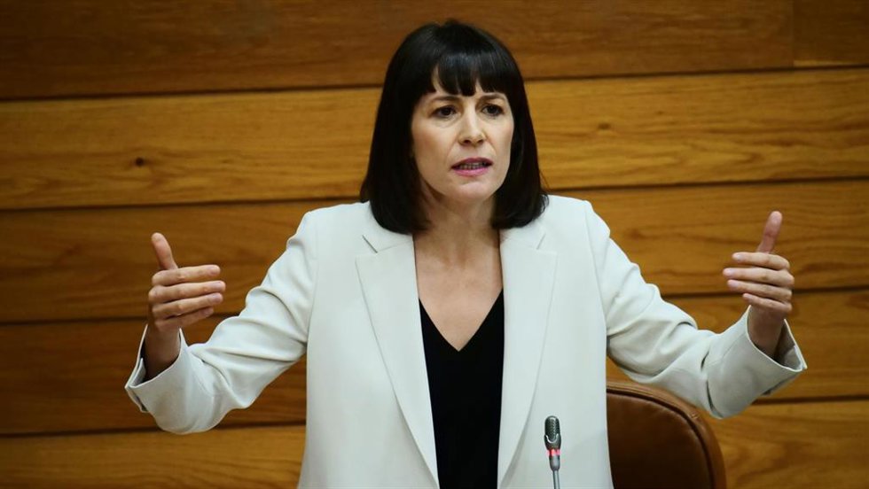 LA PORTAVOZ NACIONAL DEL BNG, ANA PONTÓN.