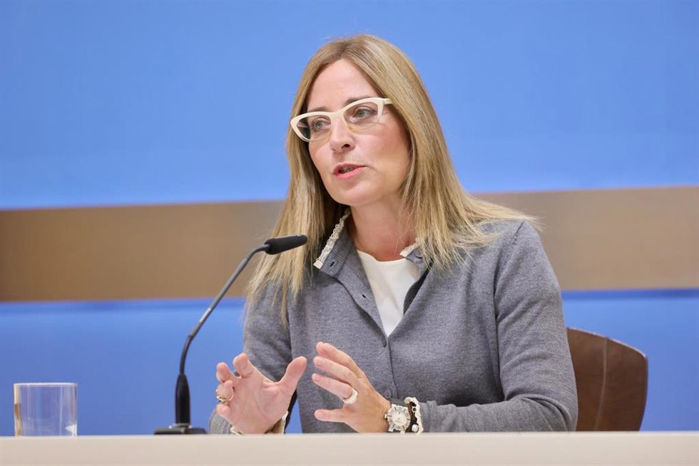 La consejera municipal de Hacienda y Fondos Europeos del Ayuntamiento de Zaragoza, Blanca Solans