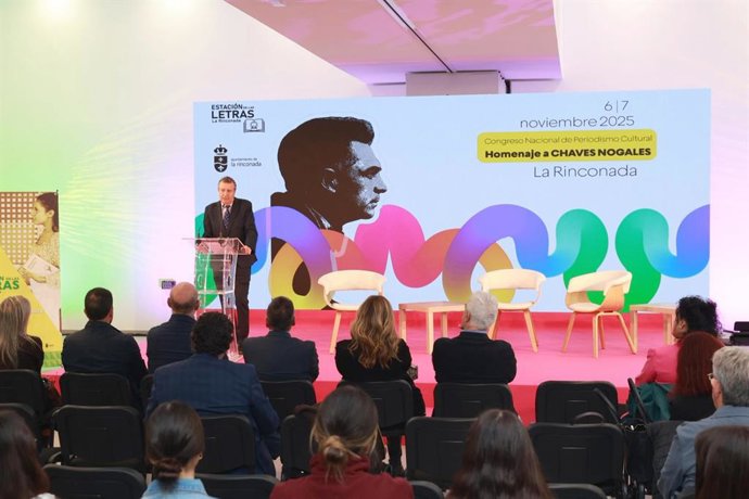 La Rinconada (Sevilla) rinde homenaje  a la figura de Manuel Chaves Nogales en el inicio del Congreso Nacional de Periodismo Cultural.