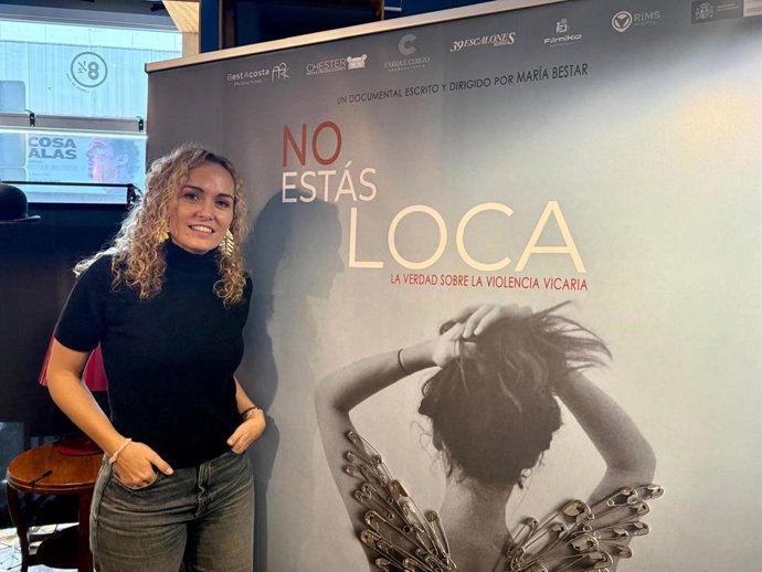 La directora del documental 'No estás loca. La verdad sobre la violencia vicaria',  María Bestar