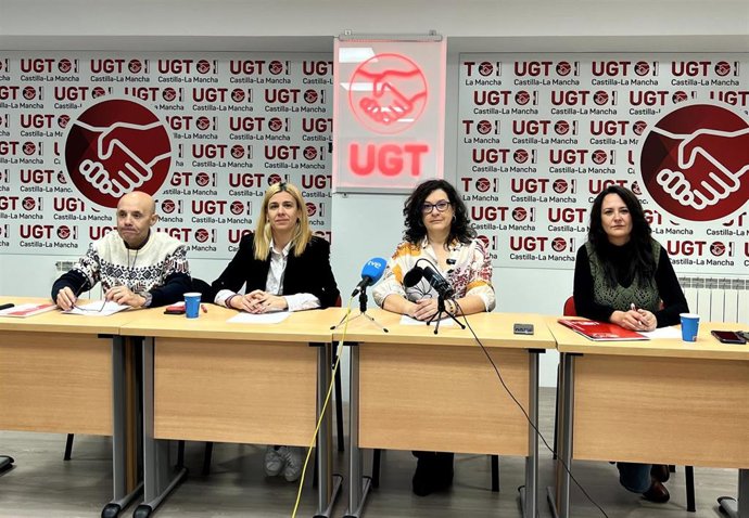 Rueda de prensa de UGT.