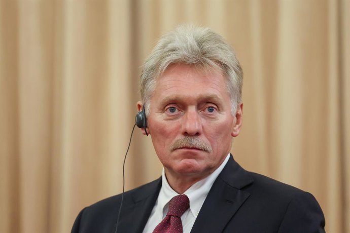 Archivo - O porta-voz do Kremlin, Dimitri Peskov.
