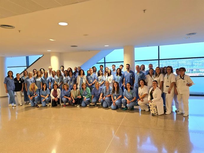 Profesionales del servicio de Aparato Digestivo del Clínico San Cecilio de Granada