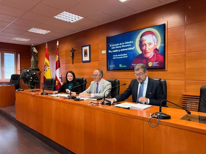 Presentación en la UCAV de la cátedra 'Jhon Henry Newman'.