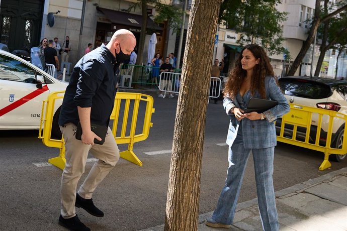 Archivo - El empresario Álvaro Romillo, alias 'CryptoSpain', a su llegada para declarar en el Tribunal Supremo, a 11 de julio de 2025, en Madrid (España). El magistrado del Tribunal Supremo (TS) Julián Sánchez Melgar ha citado al líder de Se Acabó La Fies