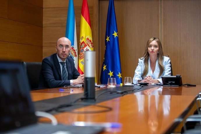 La conselleira de Política Social, Fabiola García, en la conferencia sectorial de infancia y adolescencia