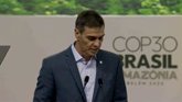 Vídeo: Sánchez promete en la COP30 45 millones de euros al "multilateralismo climático"