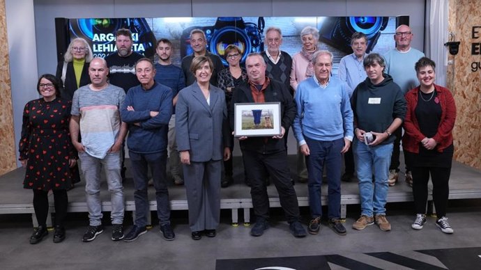 Los premiados en el concurso.